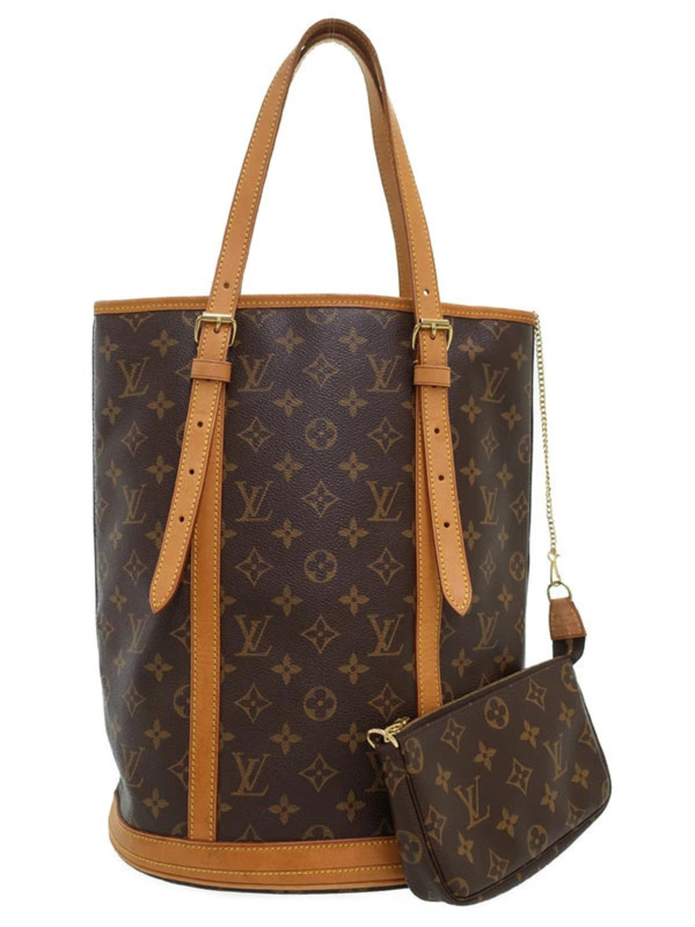 Louis Vuitton Monogram Bucket Shoulder Bag